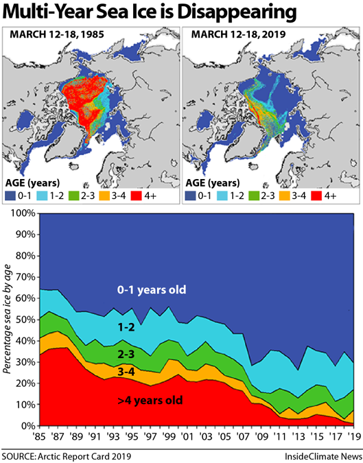 multi year ice graphs