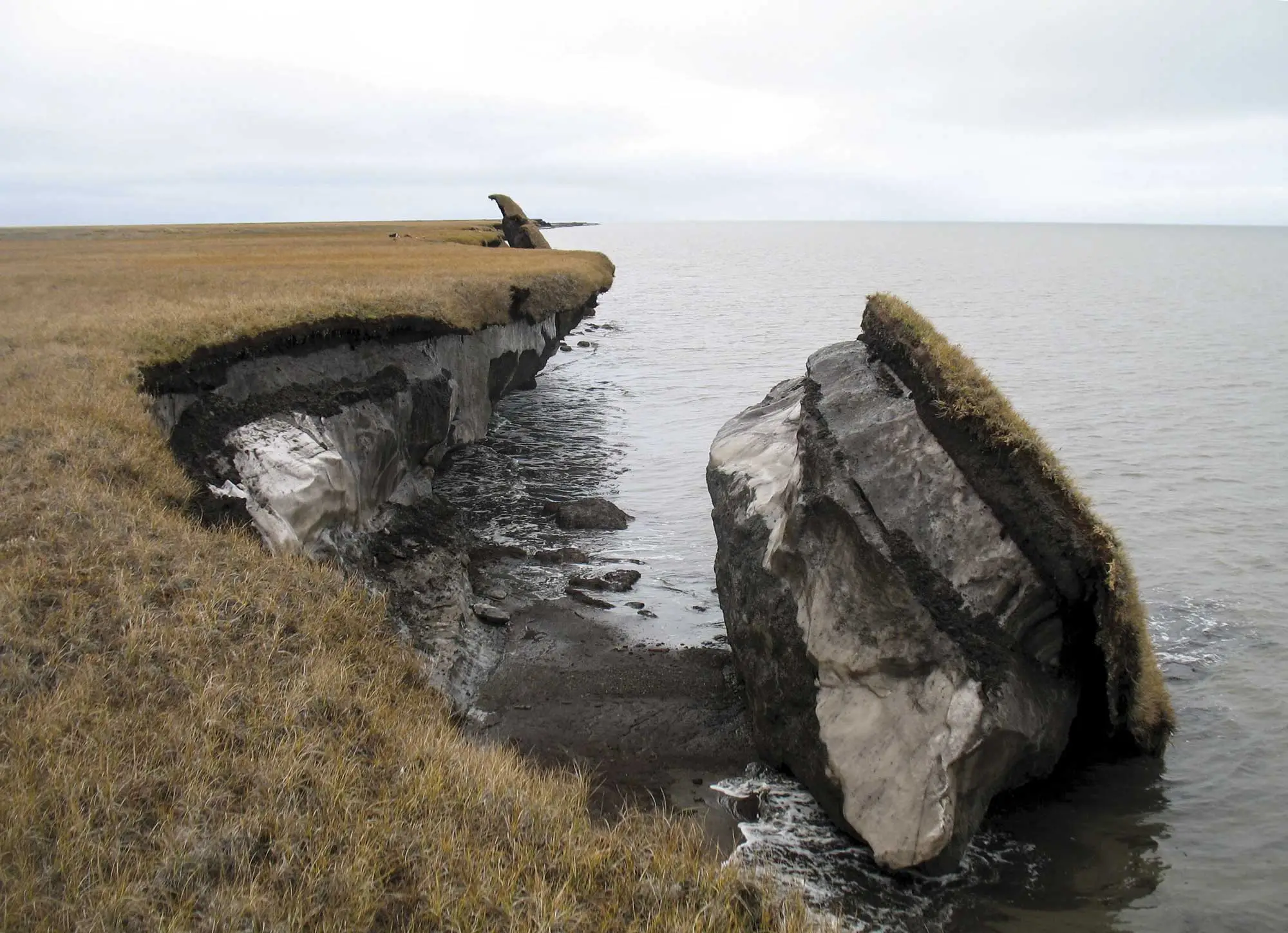 coastal erosion.