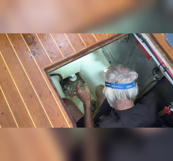 Water pump leaks