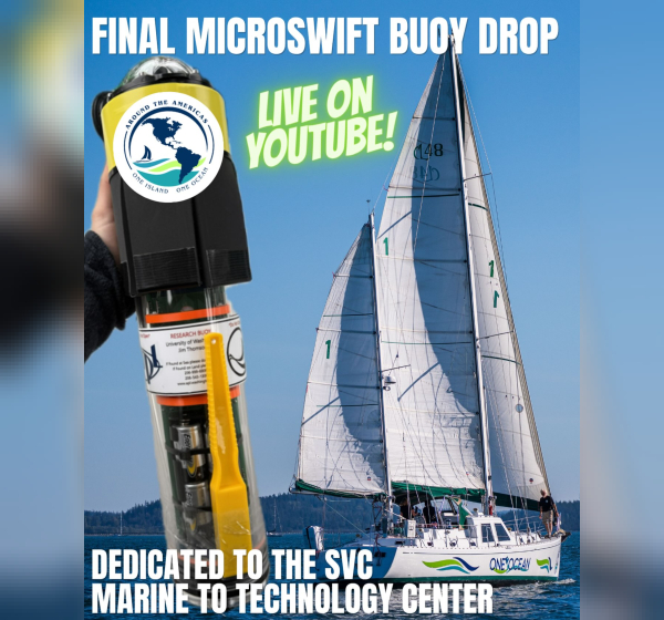 Join us LIVE for our FINAL MicroSWIFT Buoy