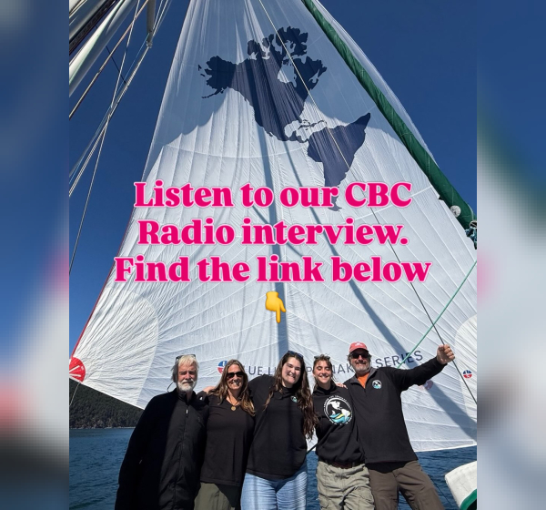 Listen here; CBC radio interview with Liz McArthur - A Year at sea for science.