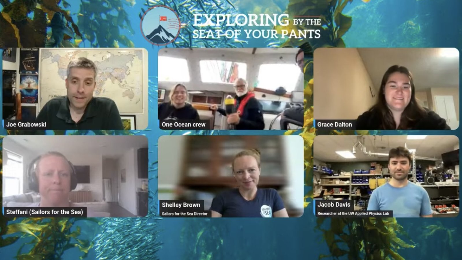 Live classroom with Exploring By the Seat of Your Pants- 1st SWIFT Buoy drop! Joined by Sailors for the Sea- sponsors of the buoy program, and University of Washington's Applied Physics Laboratory- partner in the SWIFT buoy program 