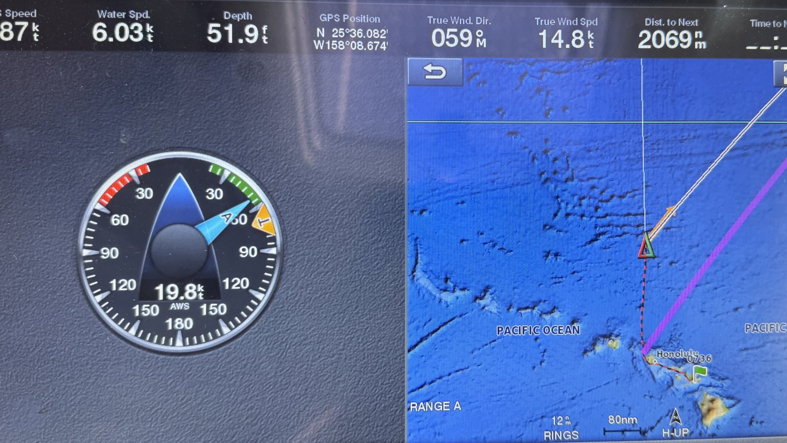 Pacific Ocean Crossing
