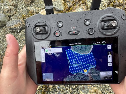 Footage of the mapping