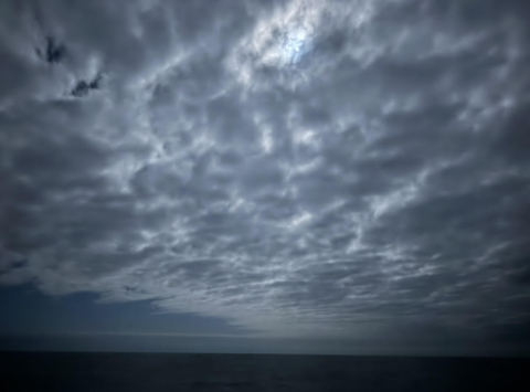 Peaceful night sky