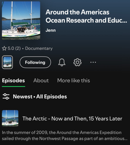 Have you listened to our podcast?!🌎🌊 The Arctic - Now and Then, 15 Years Later Summary…