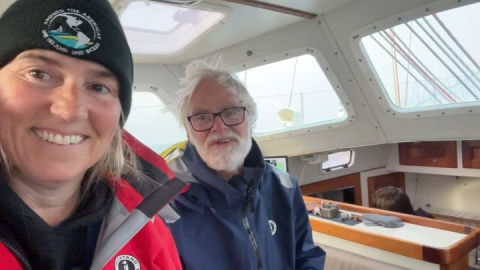 The One Ocean crew has officially reached our most northern point!