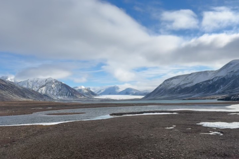 Towering, glaciated peaks welcomed us to Tay Bay.