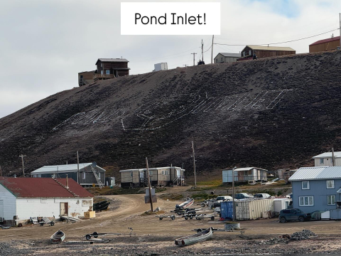 Final stop of the NW Passage, Pond Inlet!