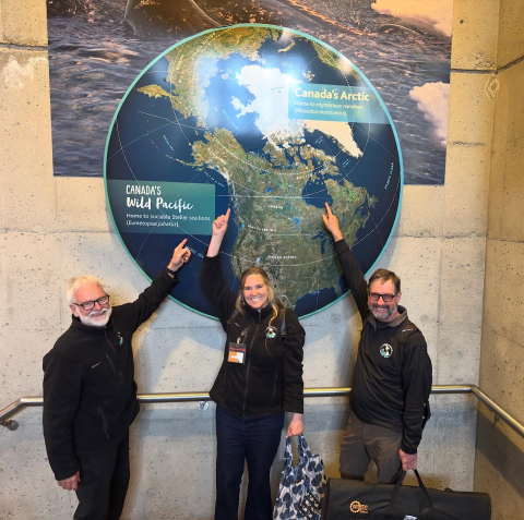 Today the One Ocean crew crossed out of the Arctic Circle — heading south through the D…