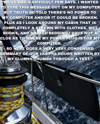 This was written by project director, Jennifer Dalton, in the heat of the storm when sh…