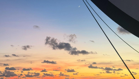 Day 4 underway⛵️ Panama here we come!