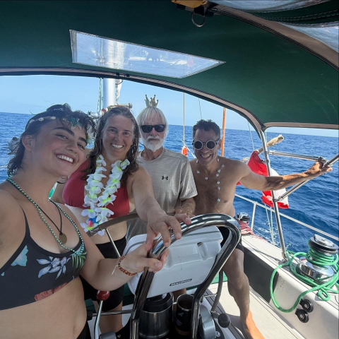 We crossed the equator!!