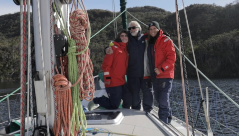 The One Ocean crew is now heading north through the stunning Chilean fjords.