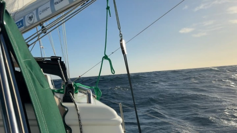 24 hours of sweet downwind sailing.
