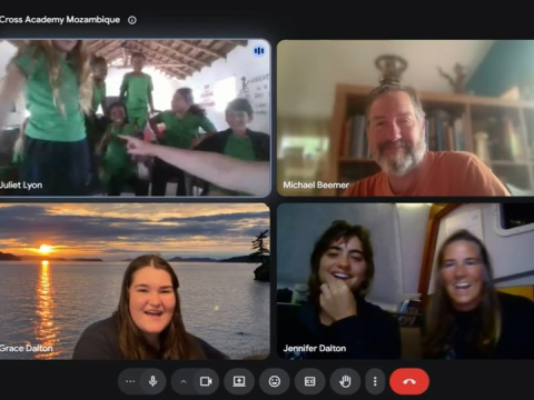 This morning we got to connect with ocean stewards in Mozambique!