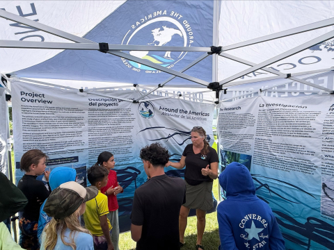 Here in Hilo, we had the opportunity to present for Manifest Youth Sailing, a sailing s…
