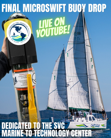 Join us LIVE for our FINAL MicroSWIFT Buoy