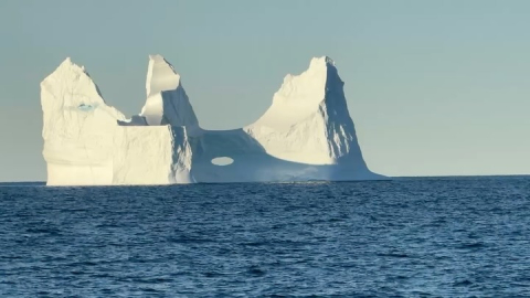 While sailing along the east coast of the Arctic Circle, we encountered countless icebe…
