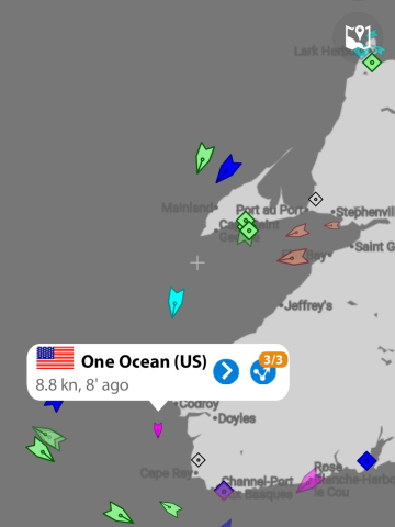 From Newfoundland to Nova Scotia.