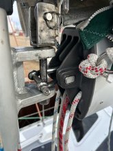 temp repair with shackle